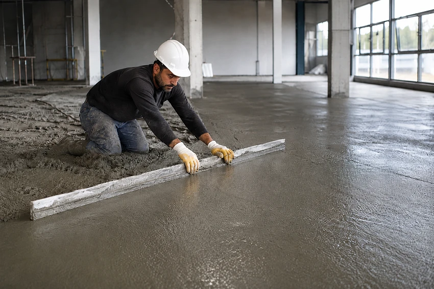 Ankara Şap Beton Uygulama